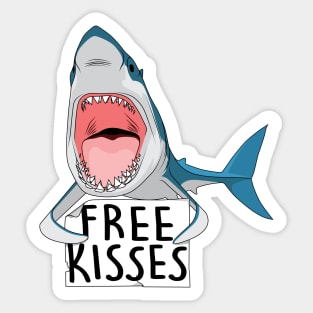 Free kisses Sticker